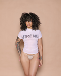 SIRÈNE Mesh Top White Latte