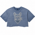 Future Rhinestone Cropped Tee