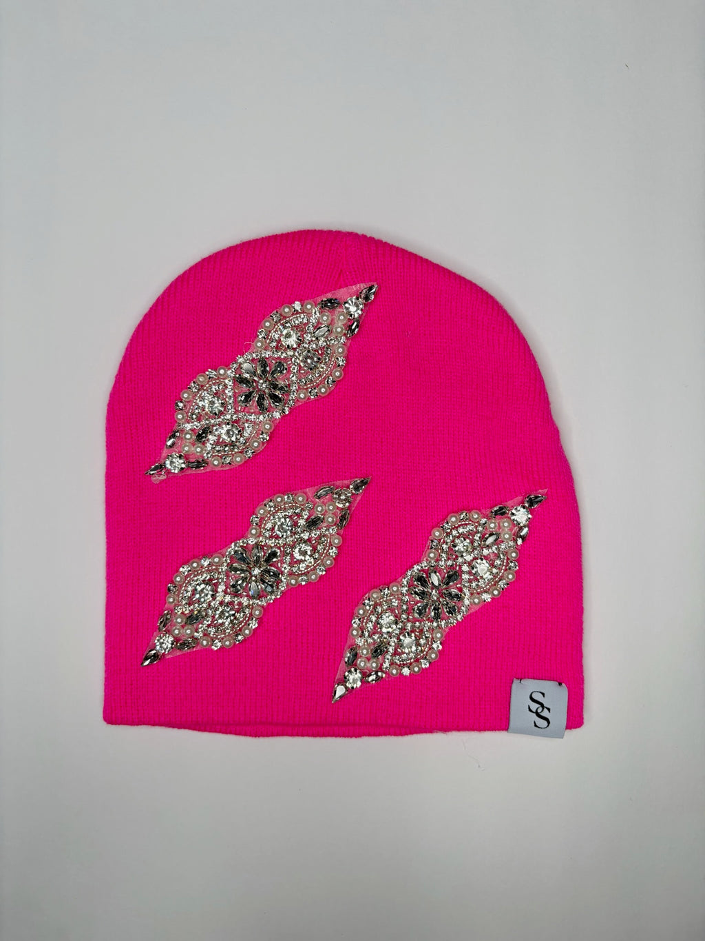 Stripe Gem Beanie