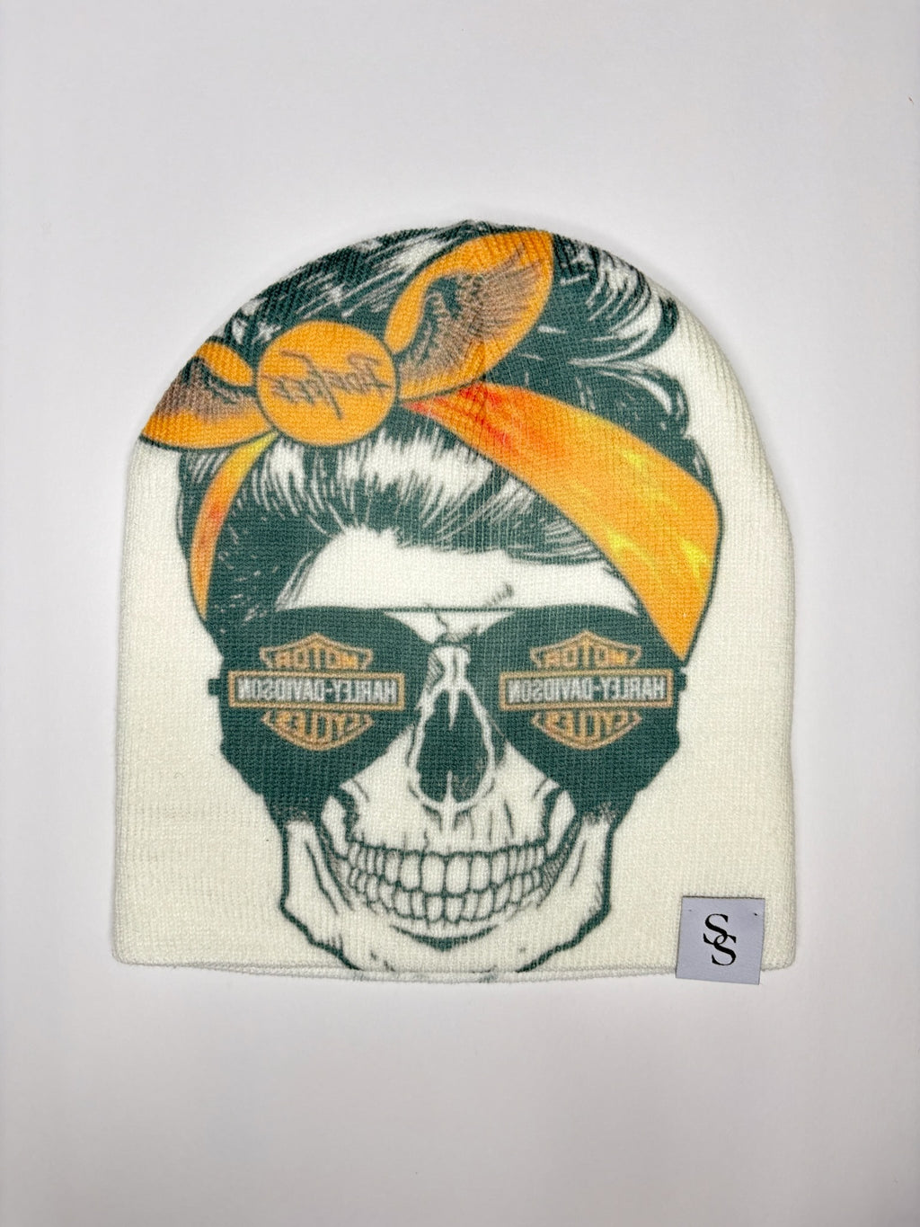Printed Beanie